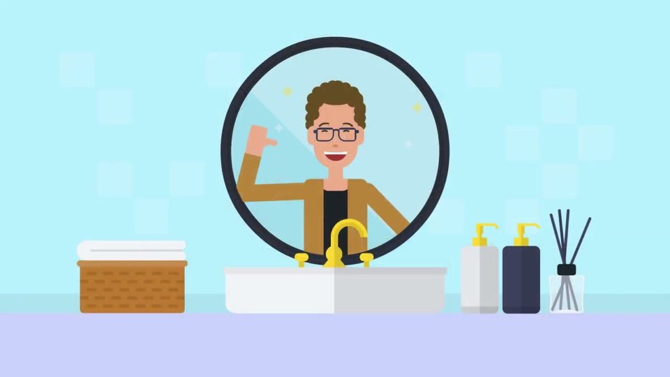 Explainer video showing how four implants support a full arch of fixed teeth